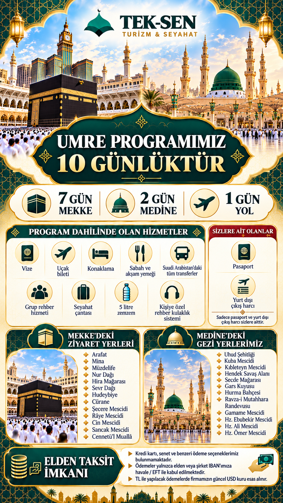 2027 OCAK SOMESTR 10 GÜNLÜK